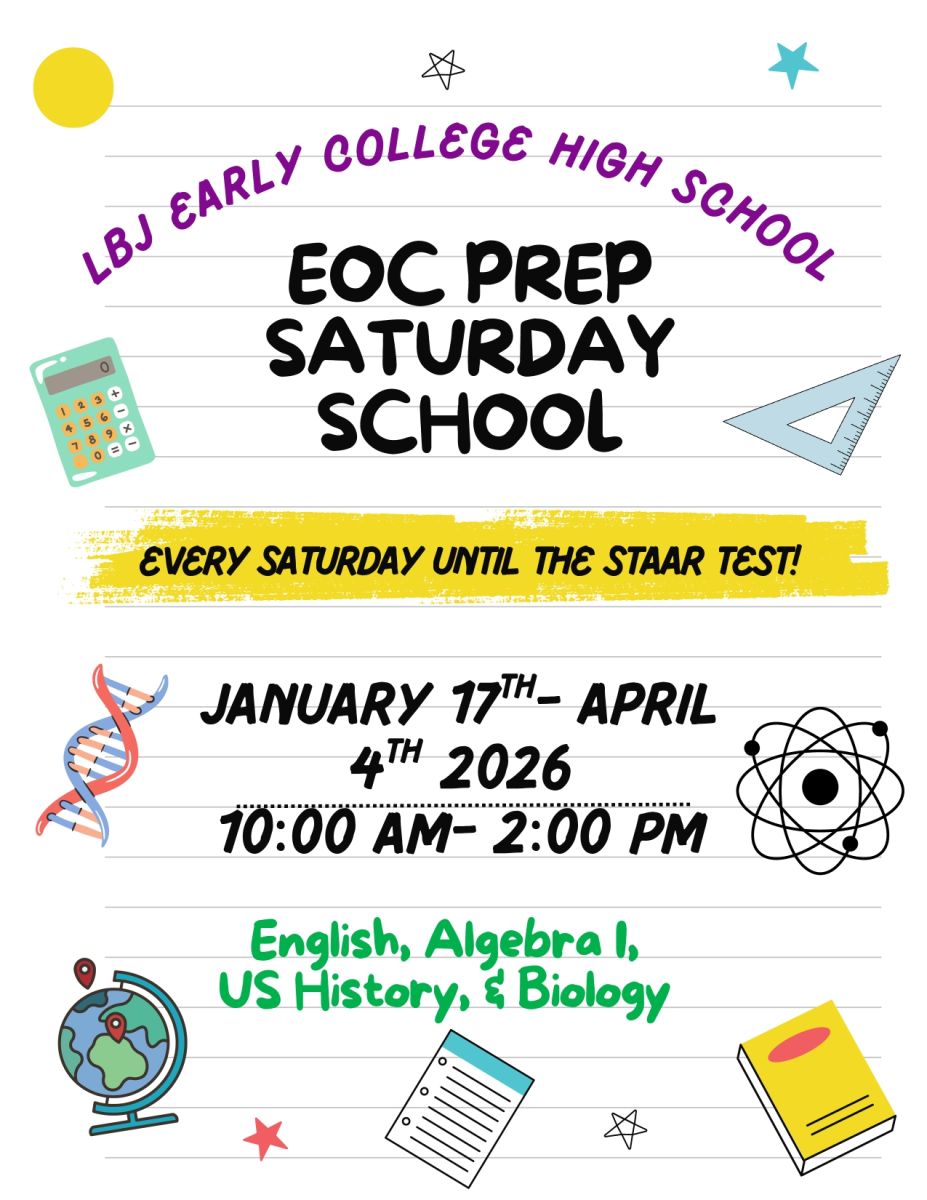 EOC Prep Saturday School Flyer