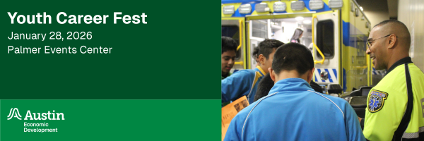 City of Austin Youth Career Fair 2026 Flyer